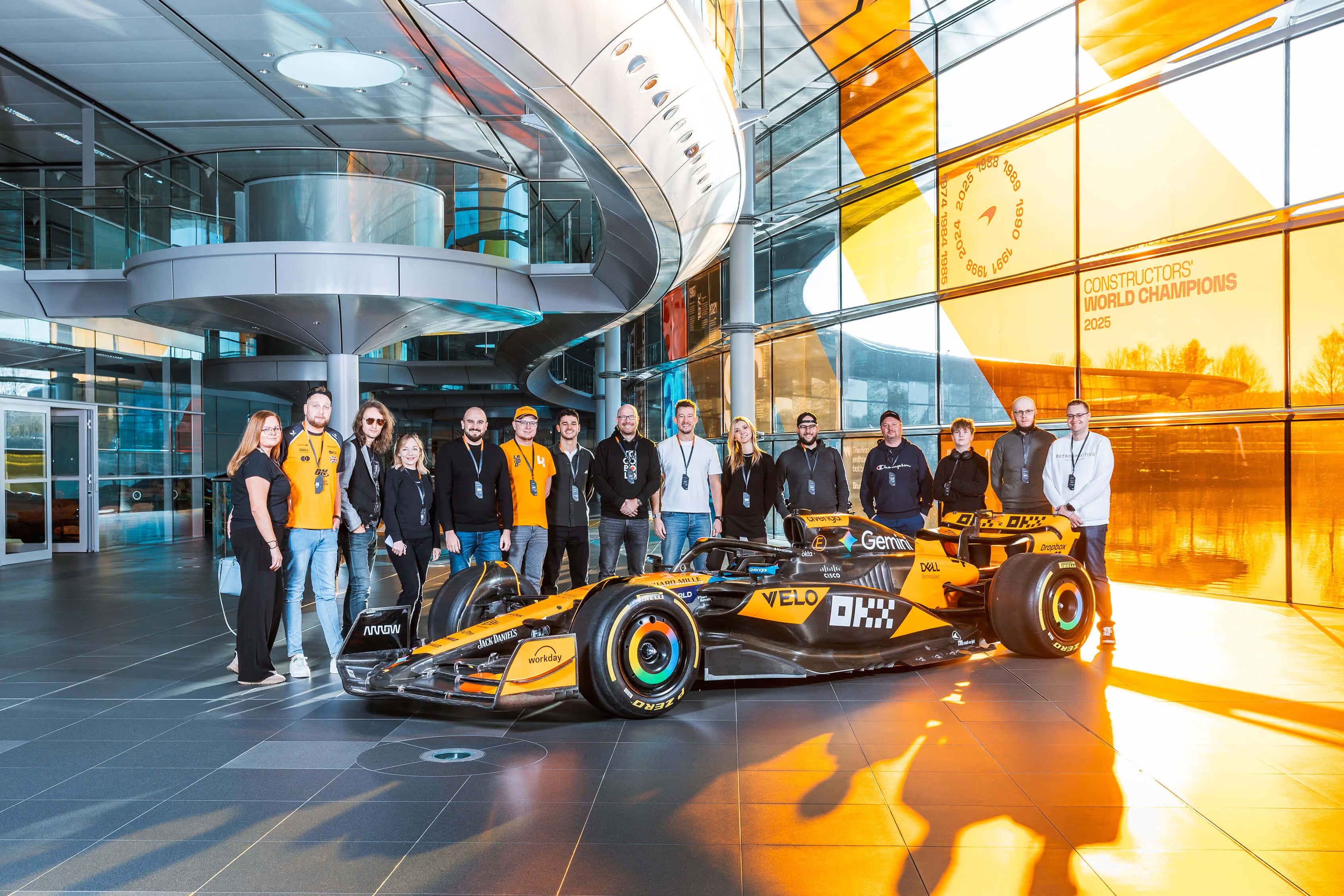 Návštěva MTC McLaren